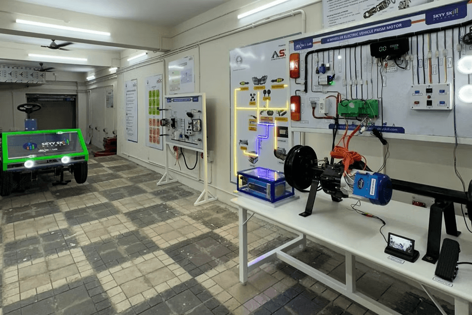 Learning Hub: A Next-Gen EV Training and Innovation Lab